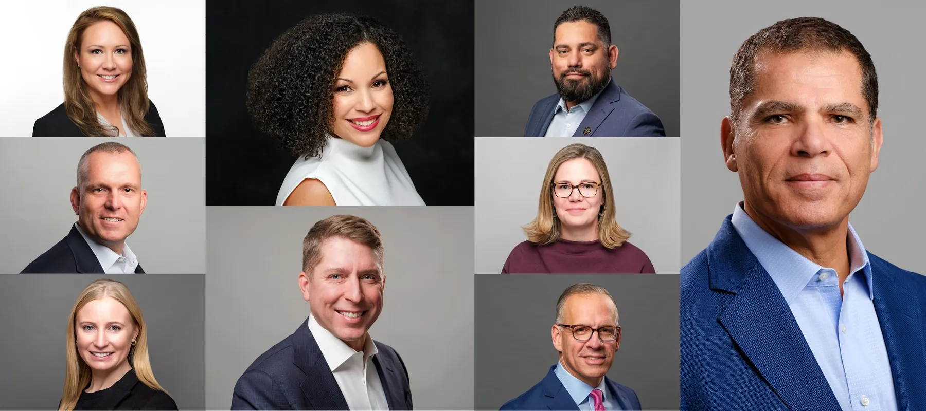 Grid of team headshots for a Capture DC client