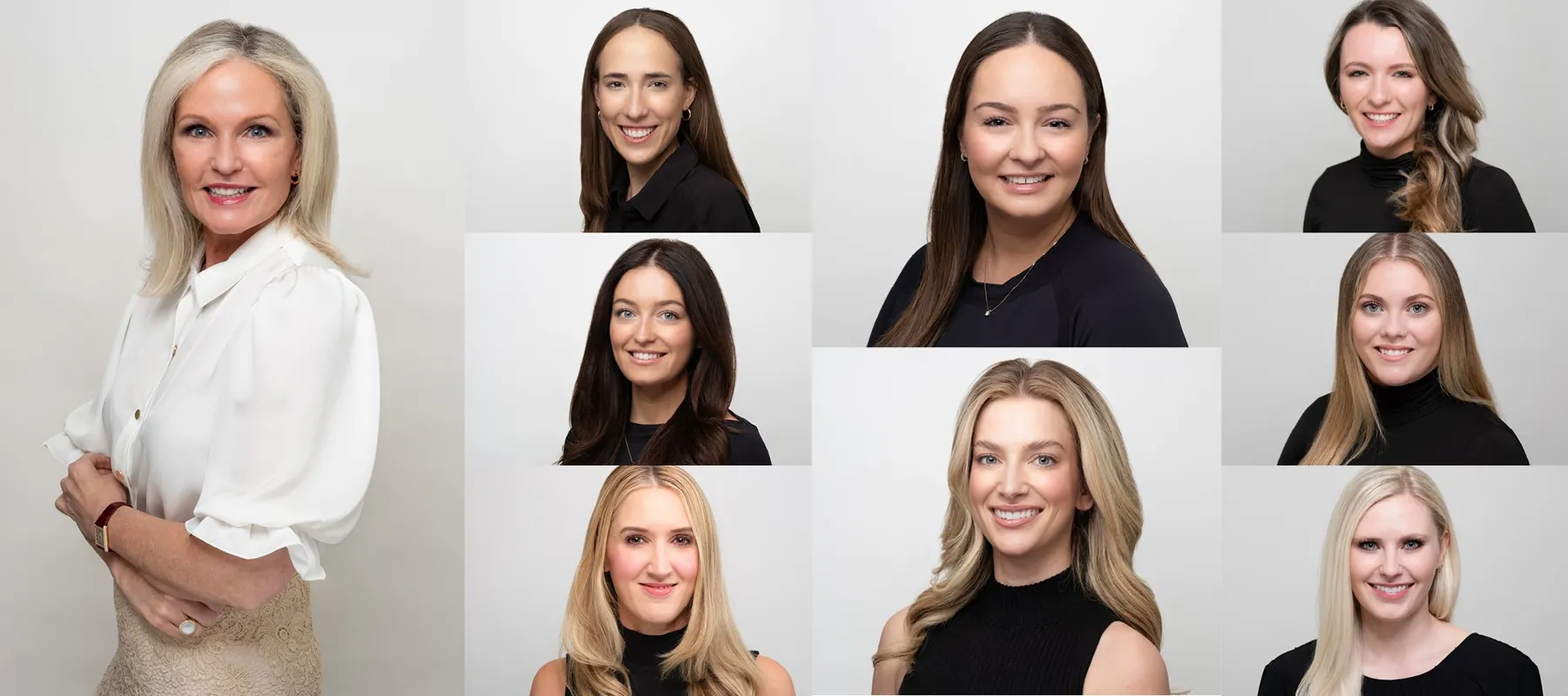 Grid of team headshots for a Capture DC client
