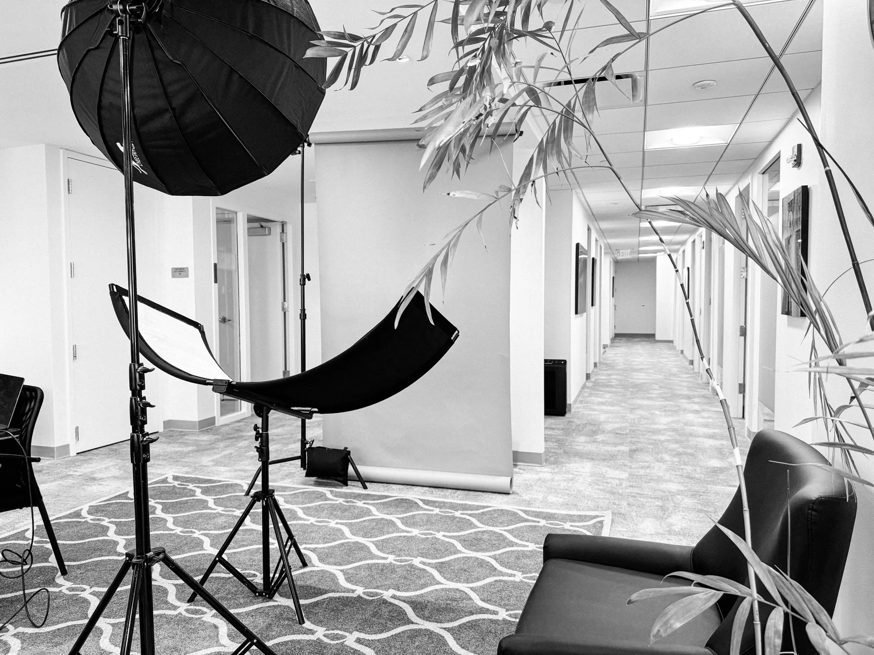 Capture DC on-location setup in a client office