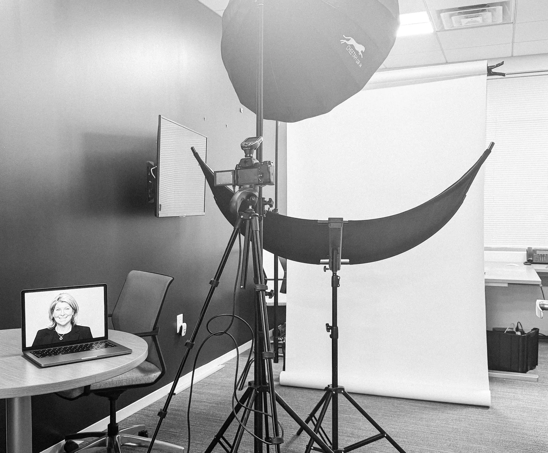 Capture DC on-location setup in a client office