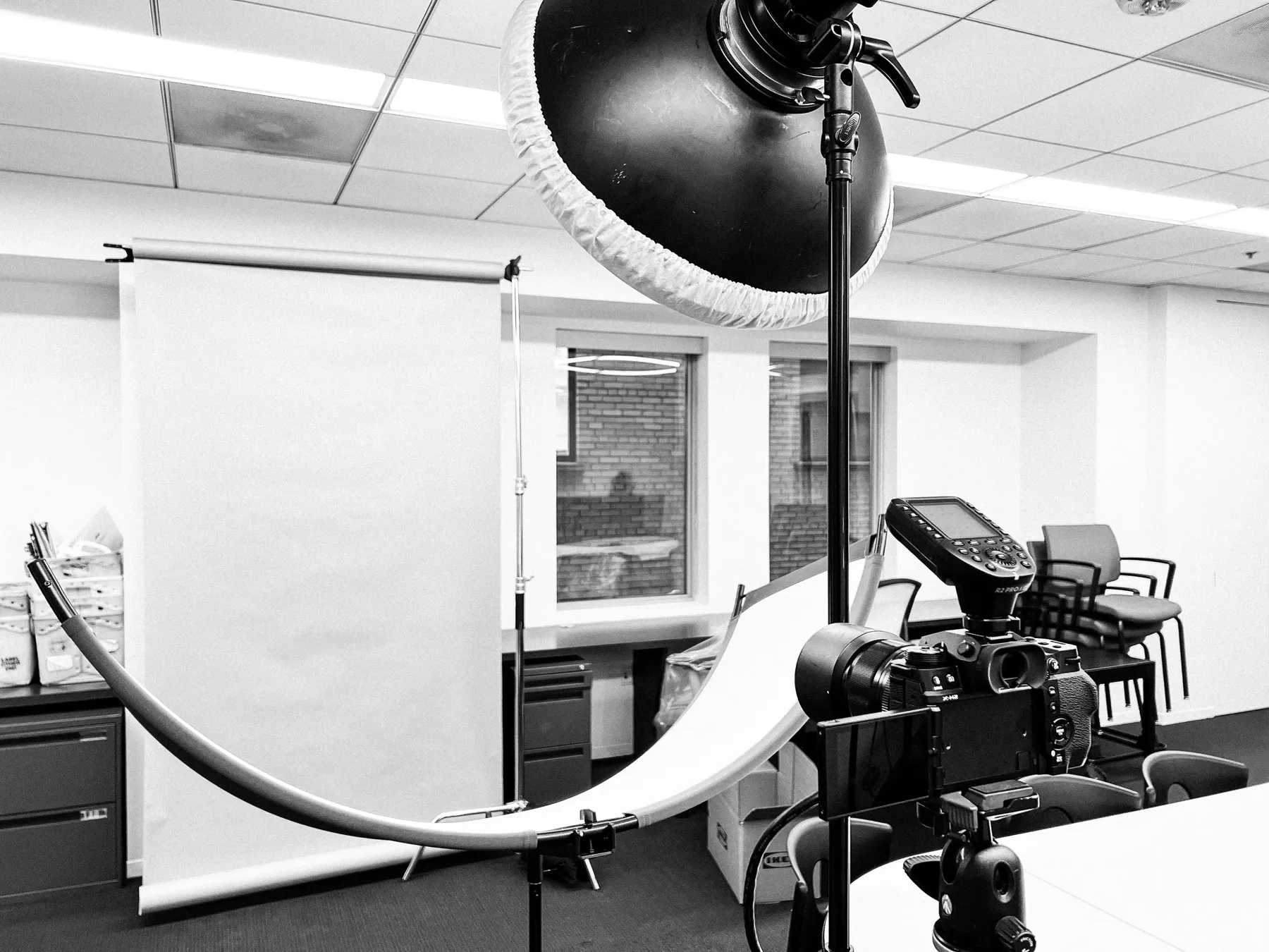 Capture DC on-location setup in a client office
