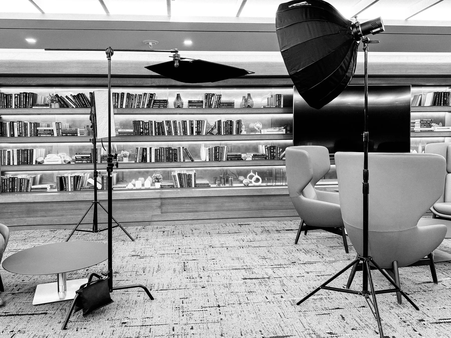 Capture DC on-location setup in a client office